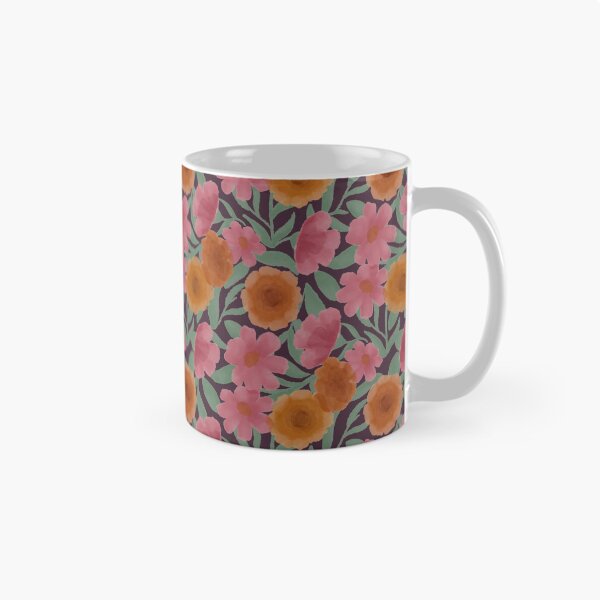 Item preview, Flores de nacimiento de octubre: caléndula y cosmos designed and sold by Rebecca Scott Design.