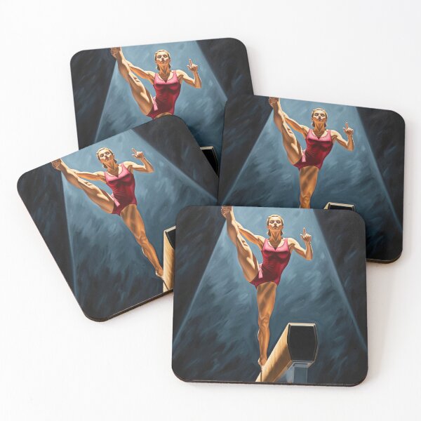 Item preview, The Gymnast's Elegance - Original Art Deco Artwork V2 designed and sold by elektronen.