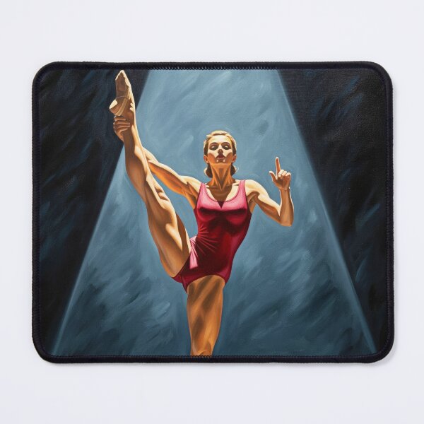 Item preview, The Gymnast's Elegance - Original Art Deco Artwork V2 designed and sold by elektronen.
