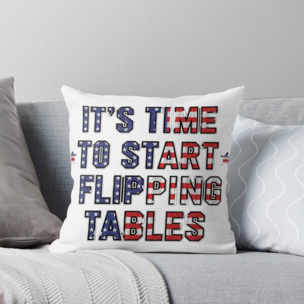 Item preview, It’s Time To Start Flipping Tables Funny Quote designed and sold by ArtDesignTp.
