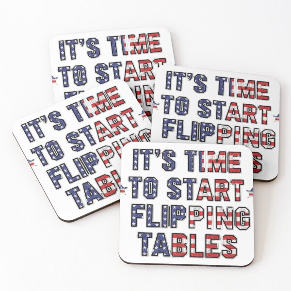 Item preview, It’s Time To Start Flipping Tables Funny Quote designed and sold by ArtDesignTp.