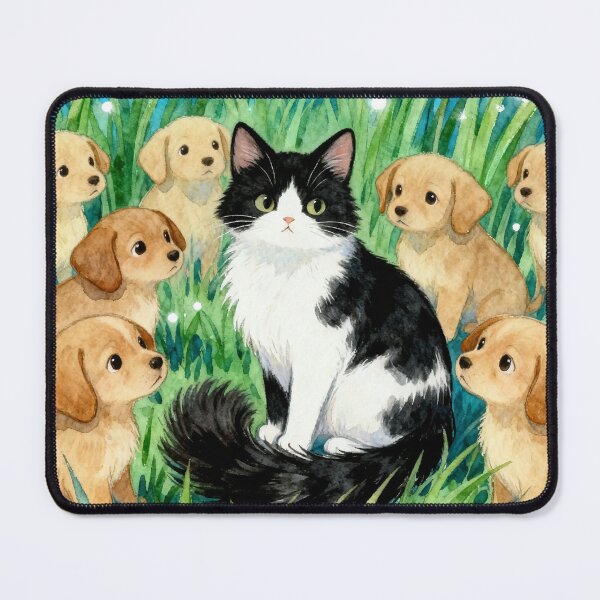 Item preview, Fluffy Feline & Golden Pups designed and sold by zzz888.