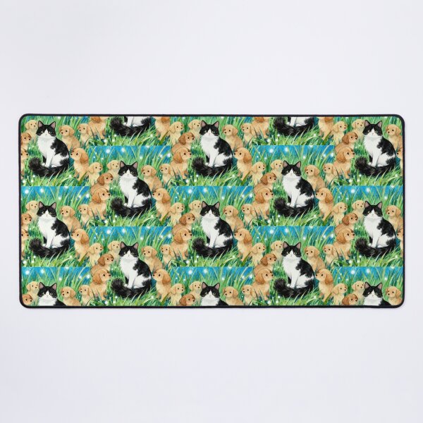 Item preview, Fluffy Feline & Golden Pups designed and sold by zzz888.