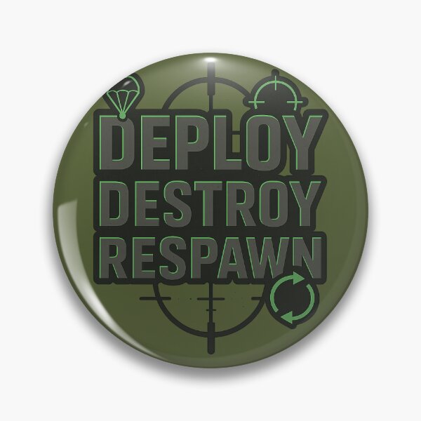 Item preview, Deploy, Destroy, Respawn designed and sold by Tsukuyomi Dreams.