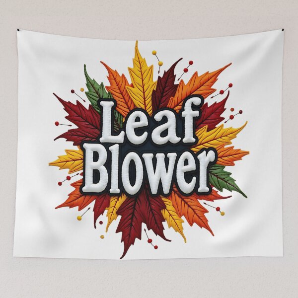 Item preview, Leaf Blower Autumn Funny Quote designed and sold by ArtDesignTp.