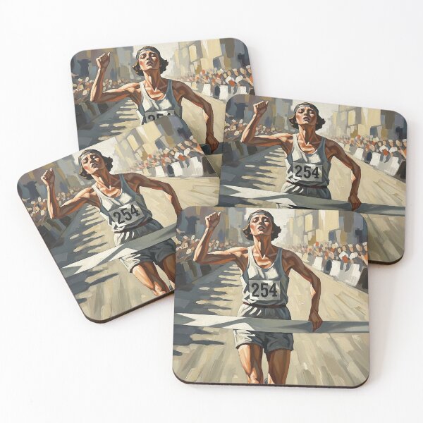 Item preview, The Marathon Triumph - Original Art Deco Artwork designed and sold by elektronen.