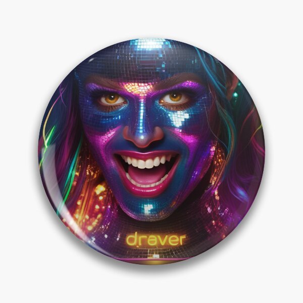 Item preview, Crazy Neon Harlequin designed and sold by ClassicArch.