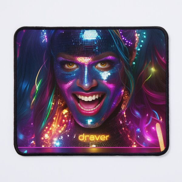 Item preview, Crazy Neon Harlequin designed and sold by ClassicArch.