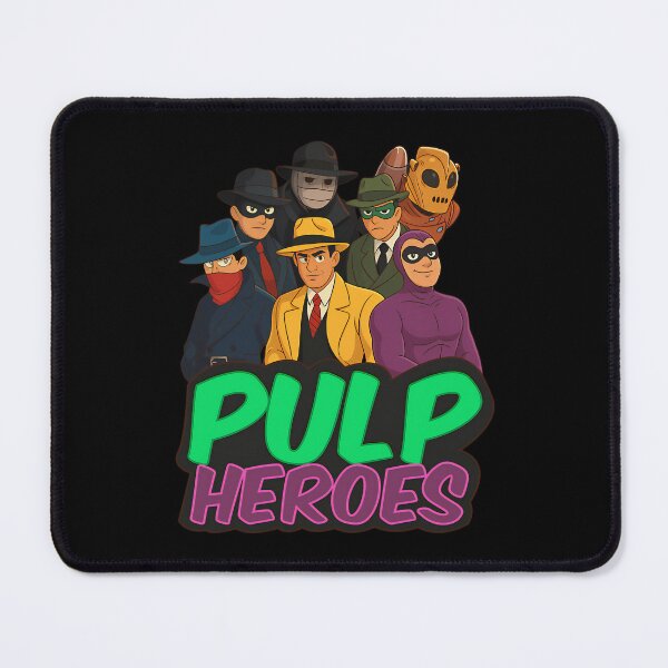 Item preview, Pulp Comic Heroes designed and sold by MartinIsmaelSt.