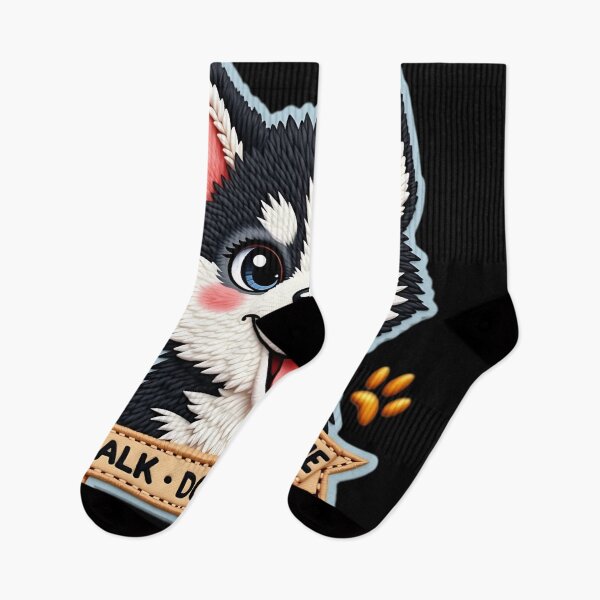 Item preview, Talk Dog To Me Cute Husky Puppy Quote designed and sold by ArtDesignTp.
