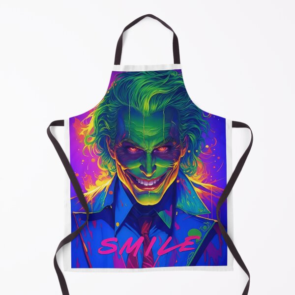 Aperçu de l'œuvre Joker fou au néon SOURIRE créée et vendue par ClassicArch.
