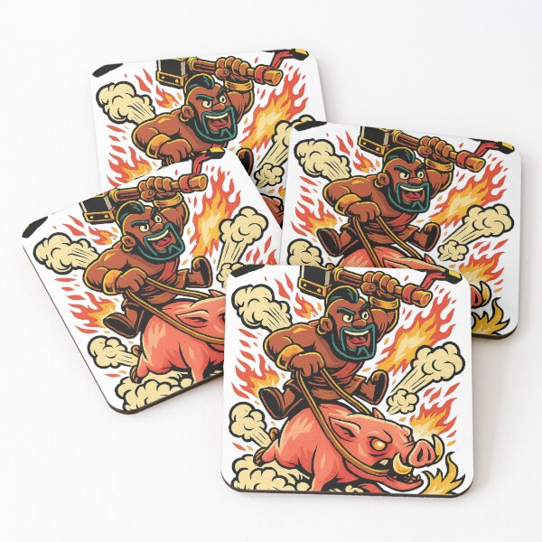 Item preview, Hog Rider Clash Royale designed and sold by Drip stamp.