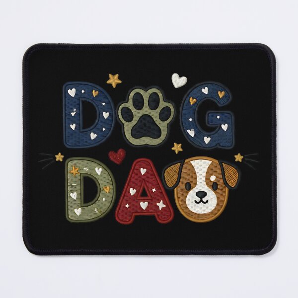 Item preview, Dog Dad Cute Pet Lover Quote designed and sold by ArtDesignTp.