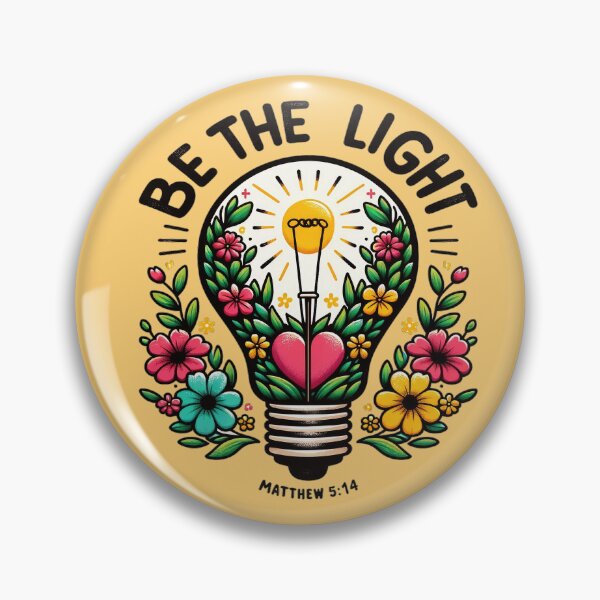 Item preview, Shine Your Light: How to Be a Light in the Darkness - Matthew 5:14 designed and sold by Hope & Light Designs.