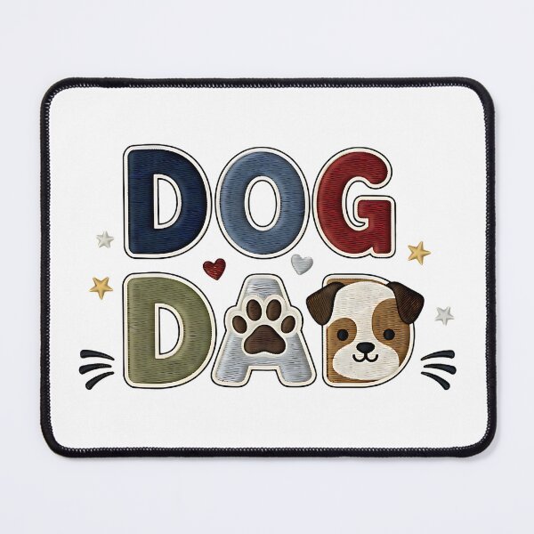 Item preview, Dog Dad Funny Pet Lover Quote designed and sold by ArtDesignTp.