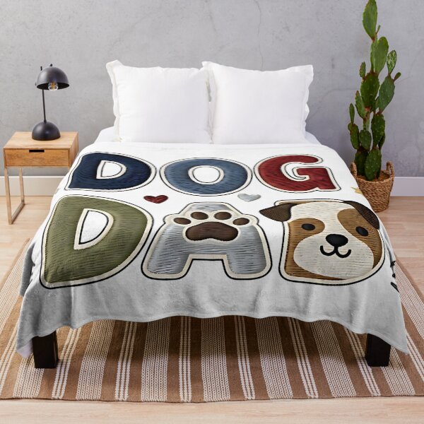 Item preview, Dog Dad Funny Pet Lover Quote designed and sold by ArtDesignTp.