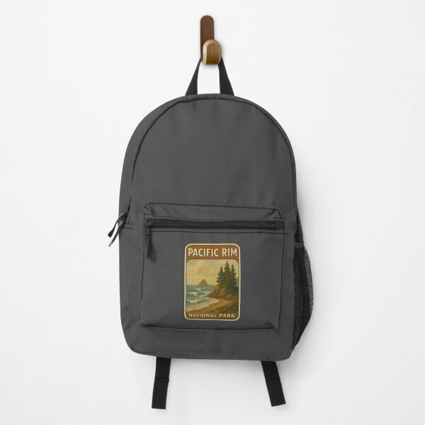 Item preview, Vintage Canadian National Park Prints: Pacific Rim designed and sold by PinUpPizzazz.