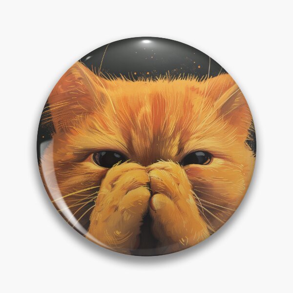 Item preview, Nosey Kitty: Bathroom Stink Face designed and sold by ArgentoArt.