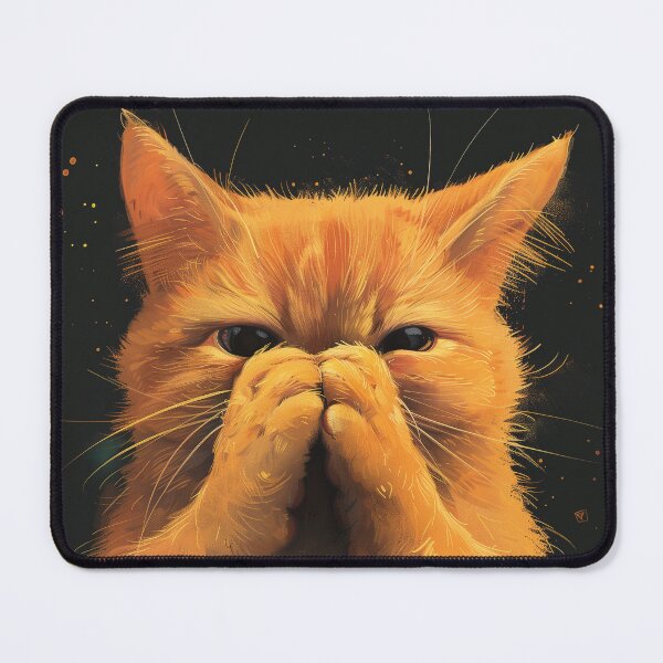 Item preview, Nosey Kitty: Bathroom Stink Face designed and sold by ArgentoArt.