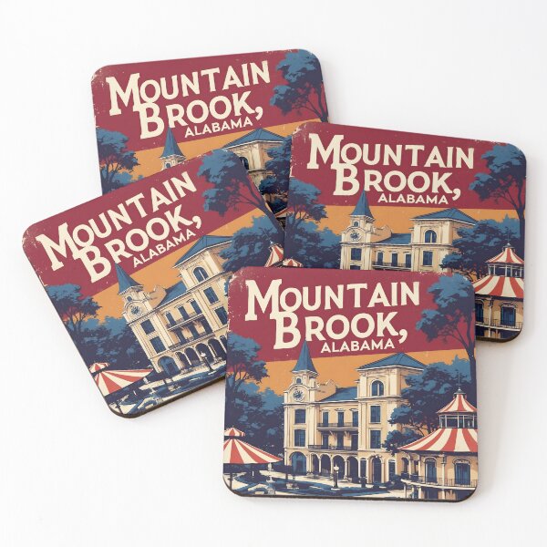 Item preview, Mountain Brook Alabama 1950s USA Vintage Travel Tourism  designed and sold by TravelersGems.