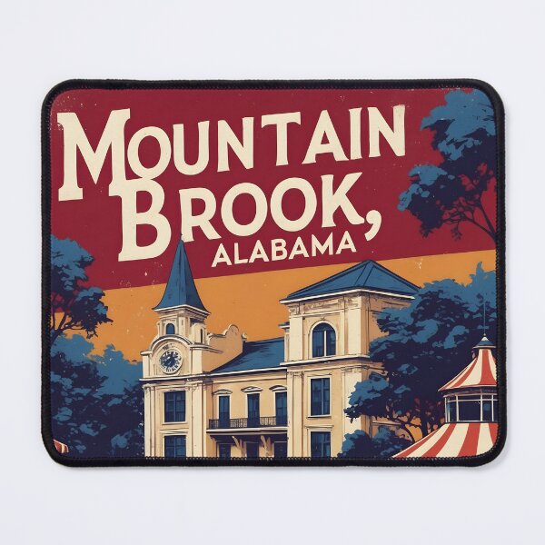 Item preview, Mountain Brook Alabama 1950s USA Vintage Travel Tourism designed and sold by TravelersGems.