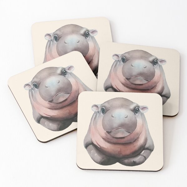 Item preview, Lovely Moodeng Hippo designed and sold by popera.