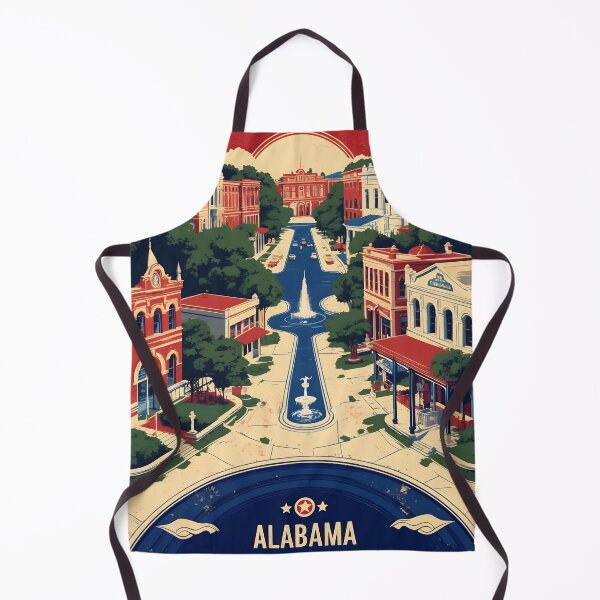 Item preview, Muscle Shoals Alabama 1950s USA Vintage Travel Tourism designed and sold by TravelersGems.