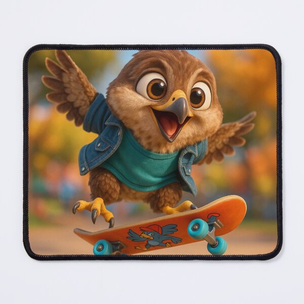 Item preview, Skater Common Buzzard Hawk designed and sold by Sillytoe.