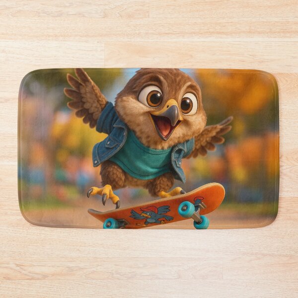 Item preview, Skater Common Buzzard Hawk designed and sold by Sillytoe.