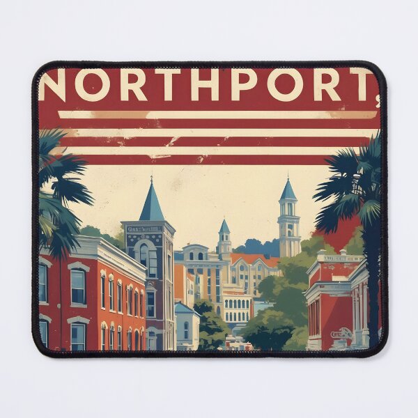 Item preview, Northport Alabama 1950s USA Vintage Travel Tourism  designed and sold by TravelersGems.