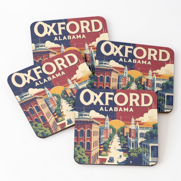 Item preview, Oxford Alabama 1950s USA Vintage Travel Tourism  designed and sold by TravelersGems.