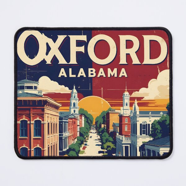 Item preview, Oxford Alabama 1950s USA Vintage Travel Tourism  designed and sold by TravelersGems.