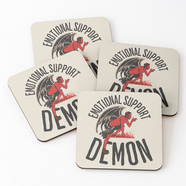Item preview, Emotional Support Demon designed and sold by dudelinart.