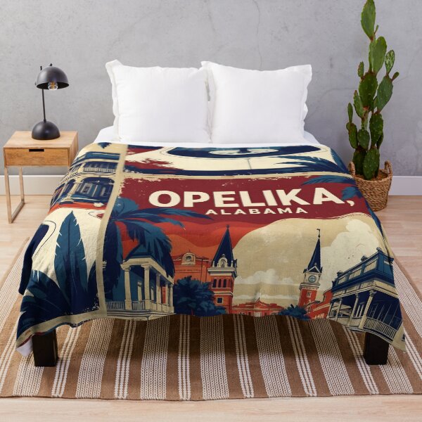 Item preview, Opelika Alabama 1950s USA Vintage Travel Tourism designed and sold by TravelersGems.