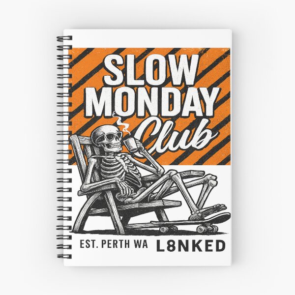 Item preview, L8NKED Slow Monday Club designed and sold by L8nked.