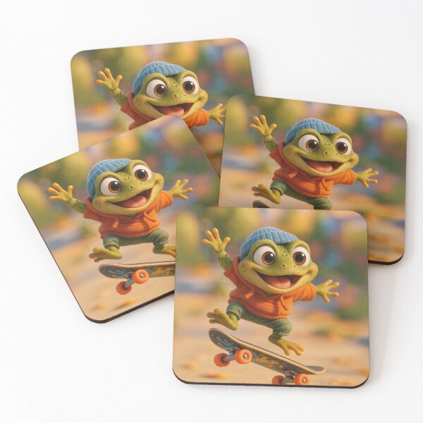 Item preview, Skater Common Frog designed and sold by Sillytoe.