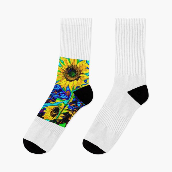 Item preview, Van Gogh's Sunflowers Psychedelic designed and sold by ClassicArch.