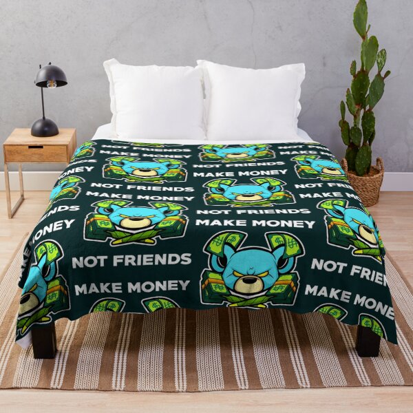 Item preview, MAKE MONEY NOT FRIENDS designed and sold by pparelLogo.