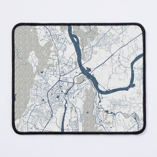 Item preview, Thane City Map of Maharashtra, India - Coastal designed and sold by deMAP.