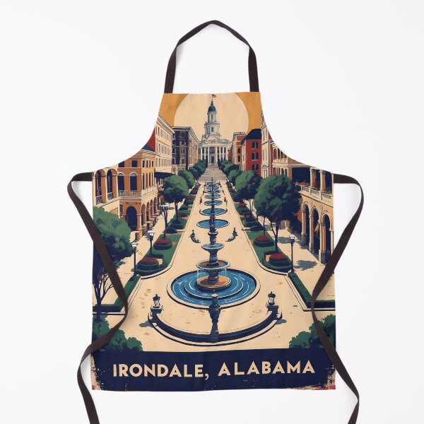 Item preview, Irondale Alabama 1950s USA Vintage Travel Tourism designed and sold by TravelersGems.
