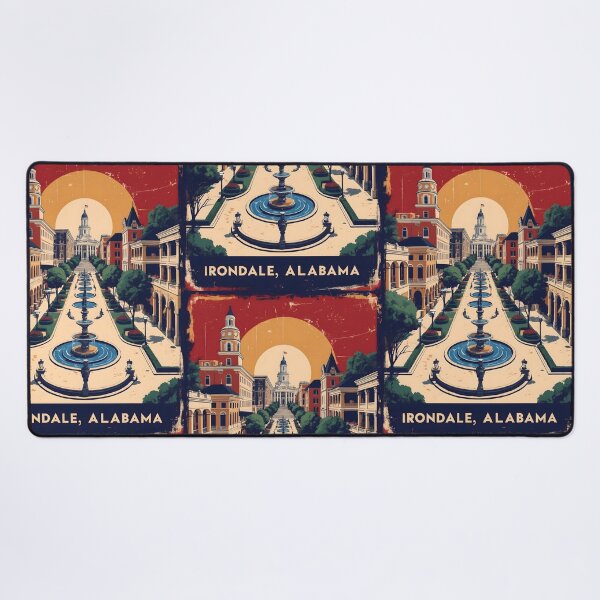 Item preview, Irondale Alabama 1950s USA Vintage Travel Tourism designed and sold by TravelersGems.