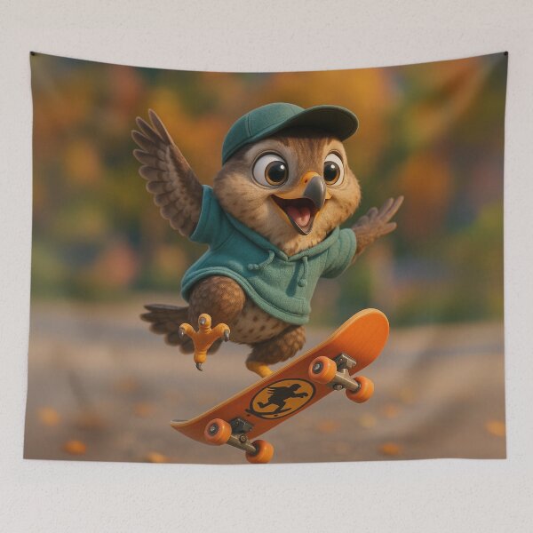 Item preview, Skater Cooper’s Hawk designed and sold by Sillytoe.