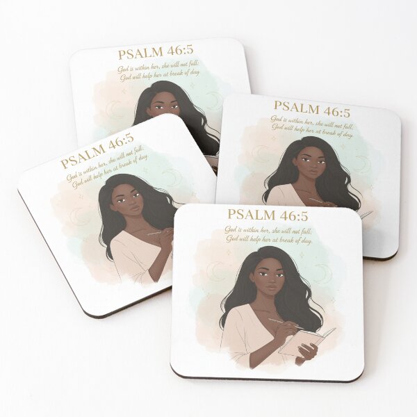 Item preview, “Psalm 46:5 – God Within Her Strength" designed and sold by Fresh Starts.