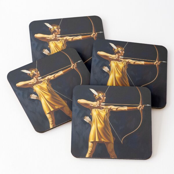Item preview, The Golden Arrow - Original Art Deco Artwork designed and sold by elektronen.