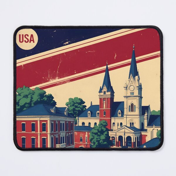 Item preview, Montgomery Alabama 1950s USA Vintage Travel Tourism designed and sold by TravelersGems.