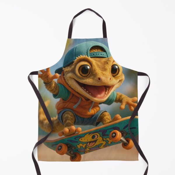 Item preview, Skater Crested Gecko designed and sold by Sillytoe.
