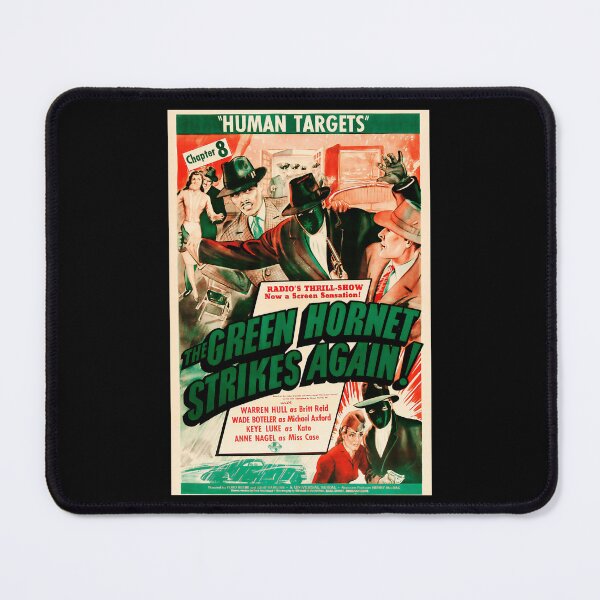 Item preview, The Green Hornet Strikes Again! 1940 Vintage Hollywood Hero Movie Film Advertising designed and sold by MartinIsmaelSt.