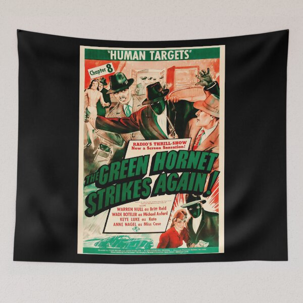 Item preview, The Green Hornet Strikes Again! 1940 Vintage Hollywood Hero Movie Film Advertising designed and sold by MartinIsmaelSt.