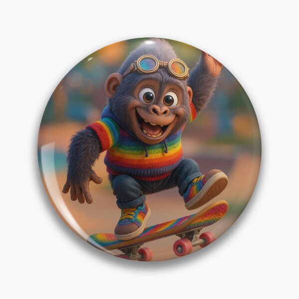 Item preview, Skater Cross River Gorilla designed and sold by Sillytoe.