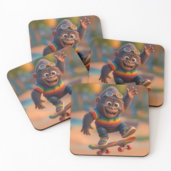 Item preview, Skater Cross River Gorilla designed and sold by Sillytoe.